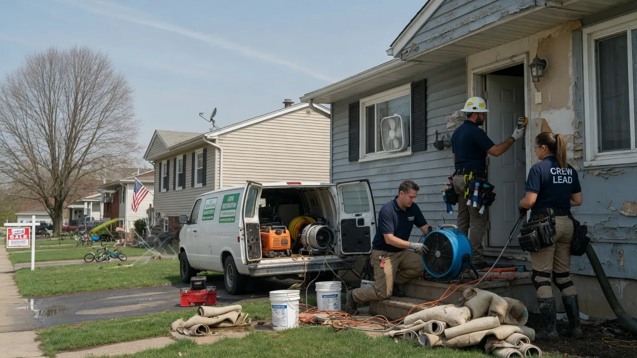 Flood Cleanup in Watervliet, NY near me